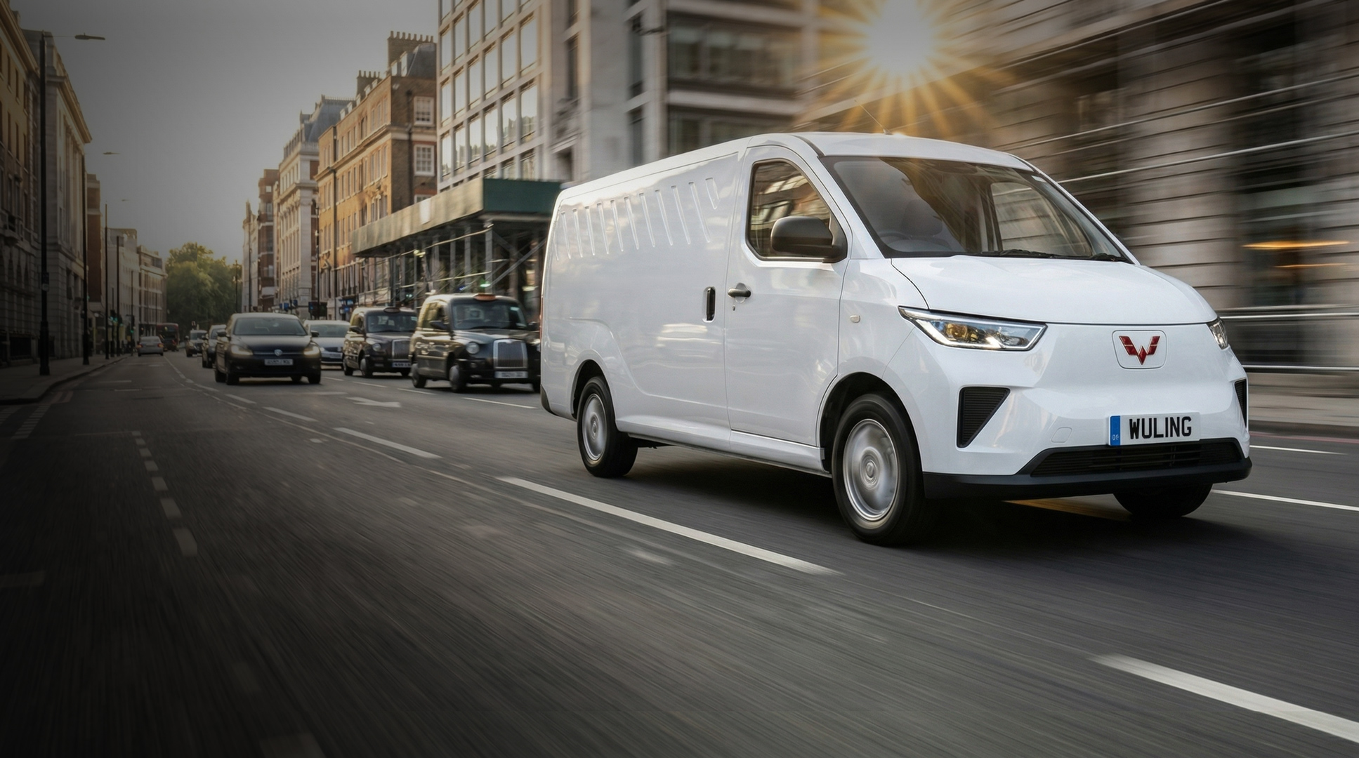 Wuling Atlas on UK road